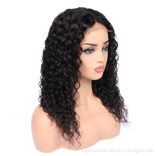 Wholesale 100% Virgin Remy Hair Transparent Swiss Lace Wigs,Brazilian Water Lace Front Wig Human Hair Wig